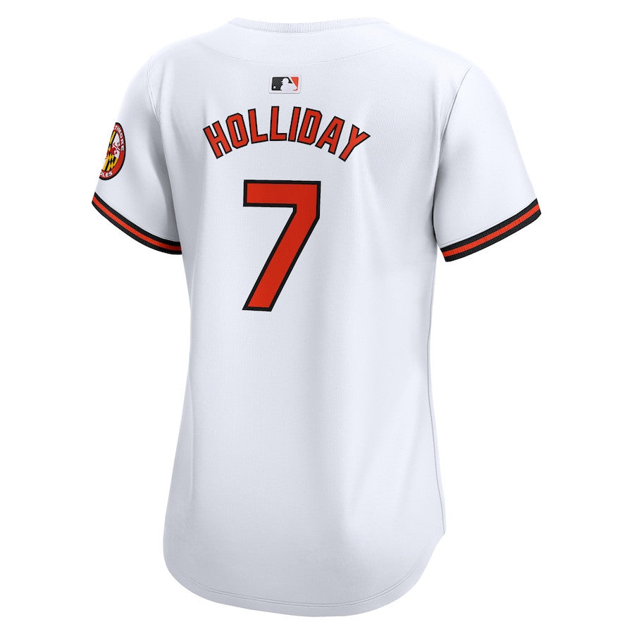 Jackson Holliday 7 Baltimore Orioles Home Limited Women Jersey - White