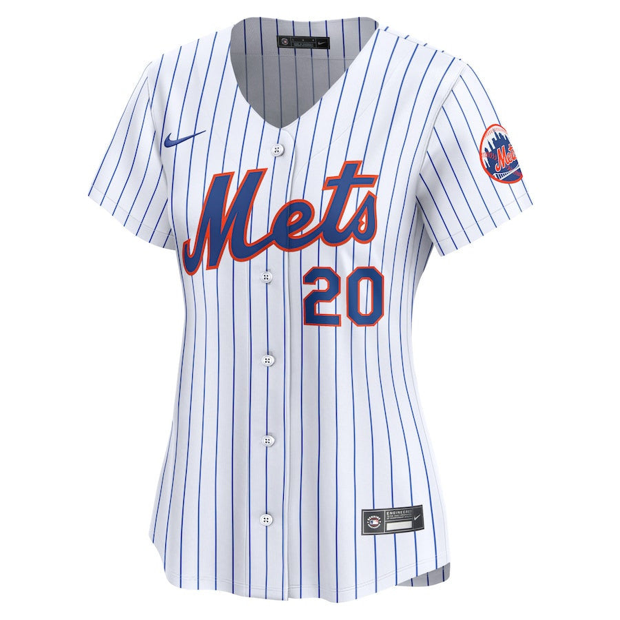 Pete Alonso 20 New York Mets Home Limited Women Jersey - White