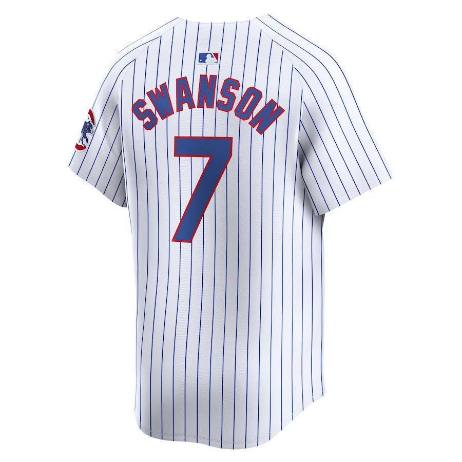 Dansby Swanson 7 Chicago Cubs Home Limited YOUTH Jersey - White