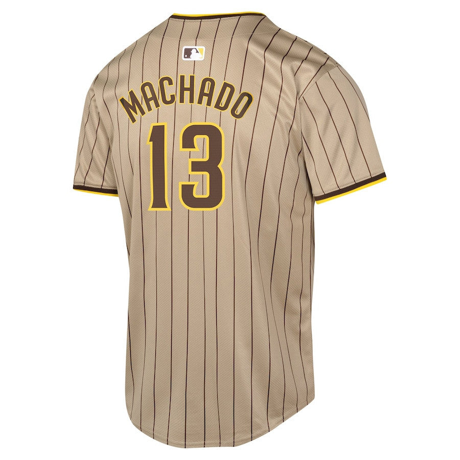 Manny Machado 13 San Diego Padres Alternate Limited YOUTH Jersey - Sand