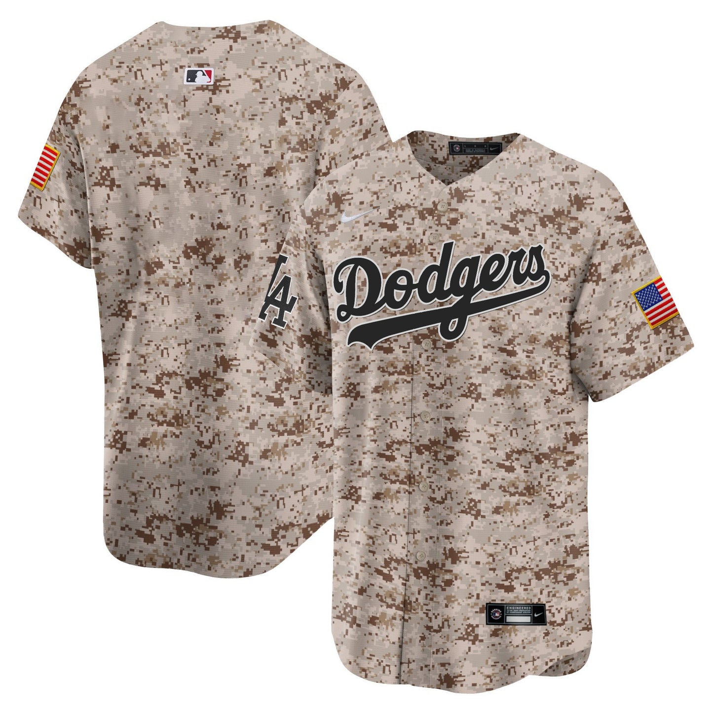 Los Angeles Dodgers USMC Alternate Limited Men Jersey - Desert