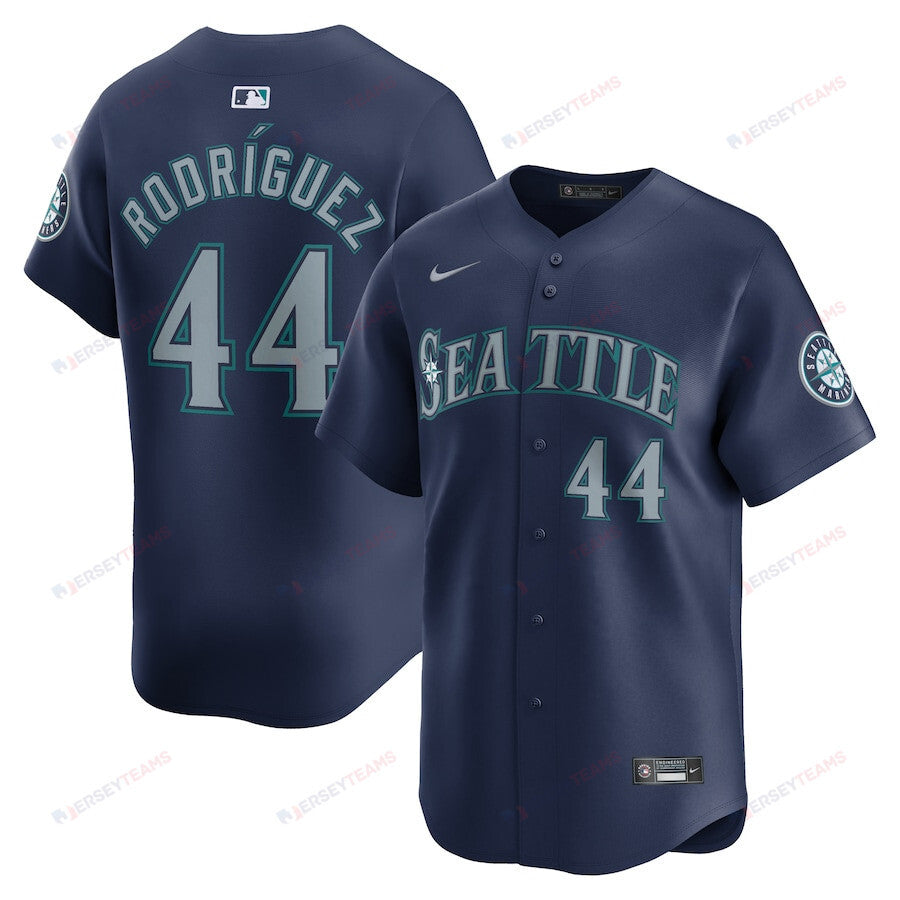 Julio Rodríguez 44 Seattle Mariners Road Limited Men Jersey - Navy