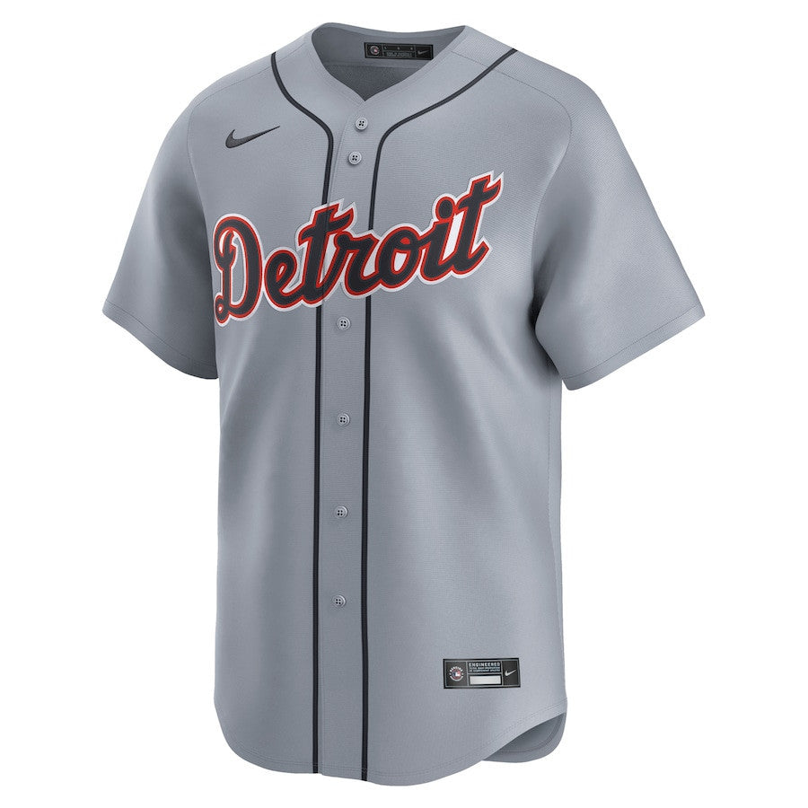 Detroit Tigers Road Limited Men Jersey - Gray
