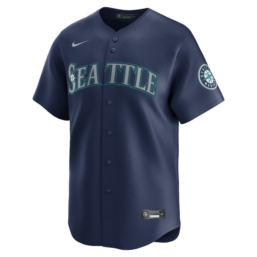 Seattle Mariners Road Limited Men Jersey - Navy
