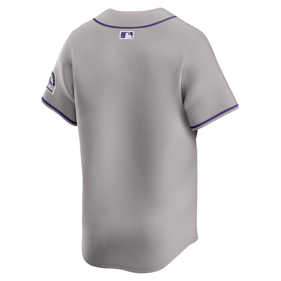 Colorado Rockies Road Limited Men Jersey - Gray