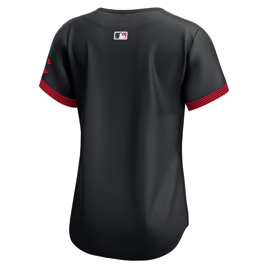 Cincinnati Reds City Connect Women Jersey - Black