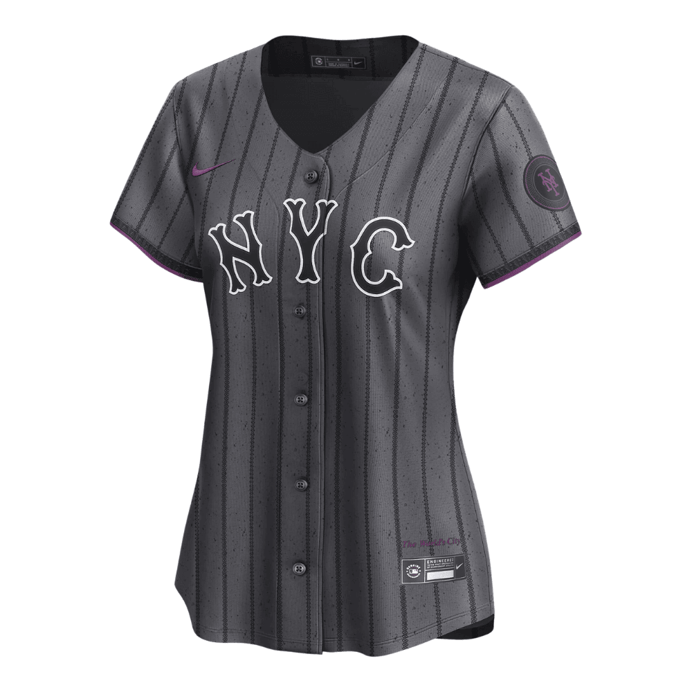 New York Mets 2024 City Connect Limited Women Jersey - Graphite