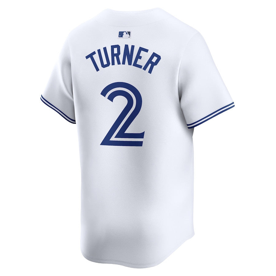 Justin Turner 2 Toronto Blue Jays Home Limited Men Player Jersey - White
