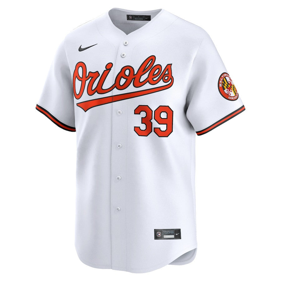 Corbin Burnes 39 Baltimore Orioles Home Limited Men Player Jersey - White
