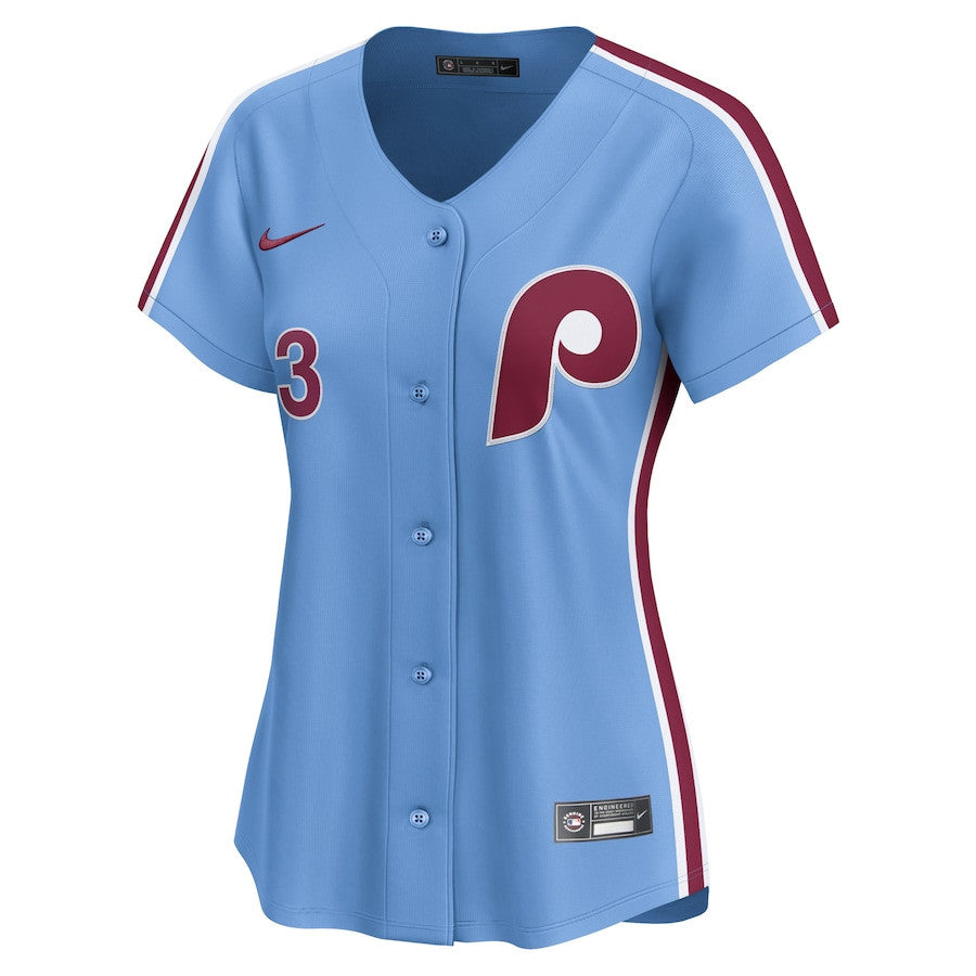 Bryce Harper 3 Philadelphia Phillies Alternate Limited Women Jersey - Light Blue