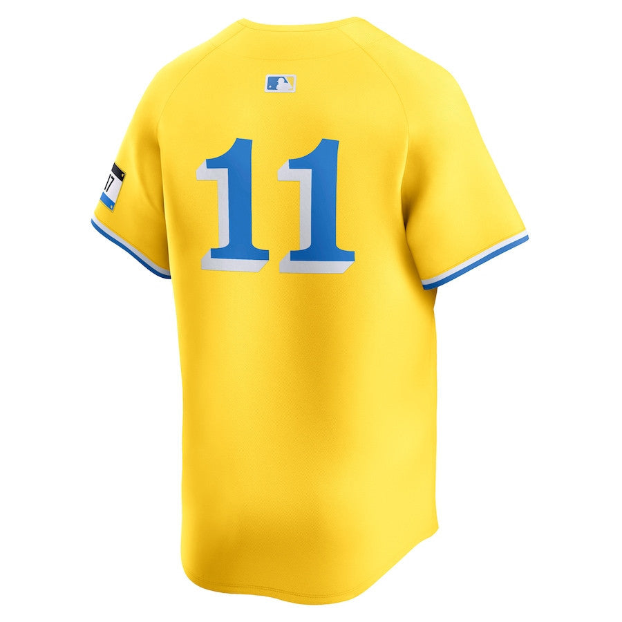 Rafael Devers 11 Boston Red Sox City Connect Limited Men Jersey - Gold
