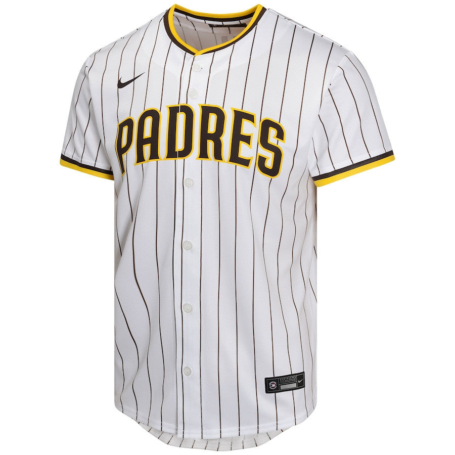 Jackson Merrill 3 San Diego Padres Home Player Game YOUTH Jersey - White