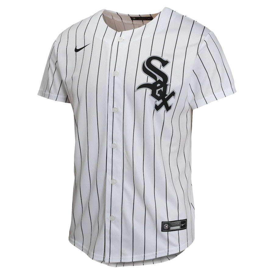 Yoan Moncada 10 Chicago White Sox Home Game Player YOUTH Jersey - White