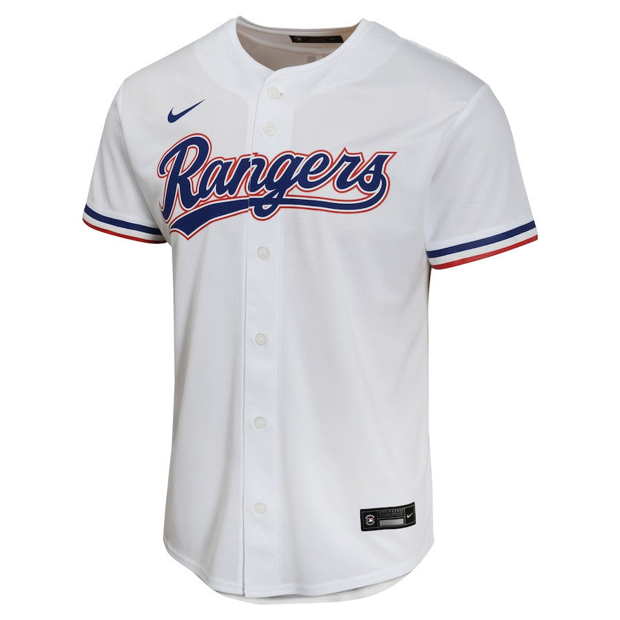 Corey Seager 5 Texas Rangers Home Game Player YOUTH Jersey - White