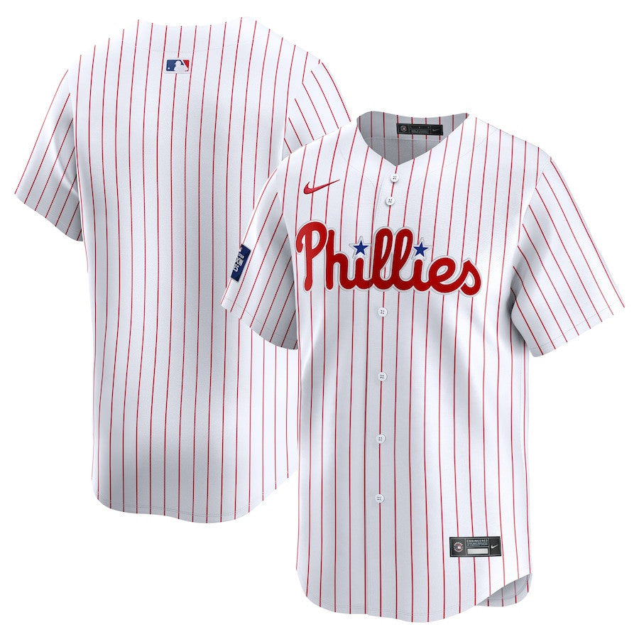 Philadelphia Phillies 2024 MLB World Tour London Series Home Limited Men Jersey - White