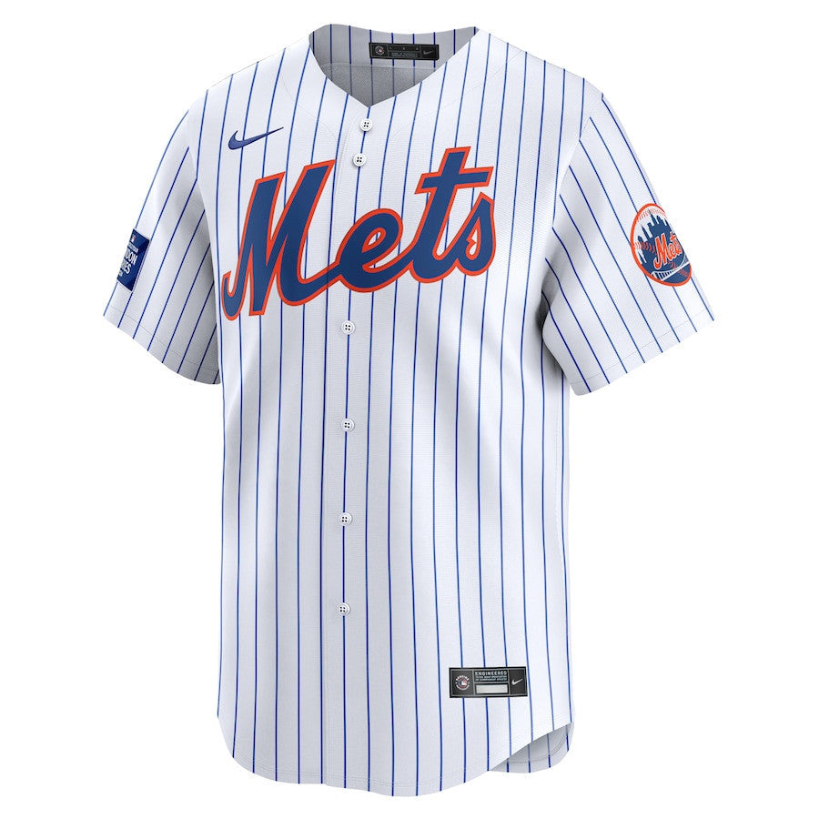 New York Mets 2024 MLB World Tour London Series Home Limited Men Jersey - White