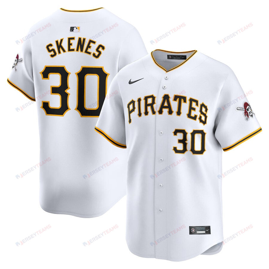 Paul Skenes 30 Pittsburgh Pirates Home Limited Men Jersey - White