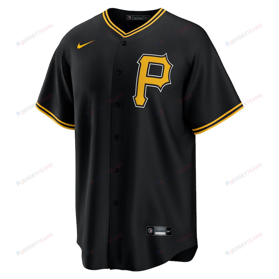 Paul Skenes 30 Pittsburgh Pirates Alternate Men Jersey - Black