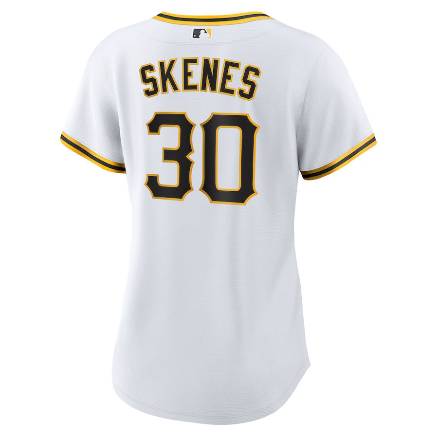 Paul Skenes 30 Pittsburgh Pirates Home Women Jersey - White