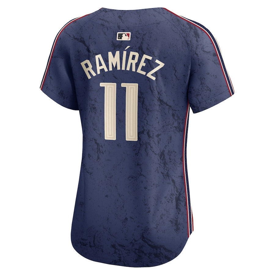 José Ramírez 11 Cleveland Guardians 2024 City Connect Limited Women Jersey - Navy