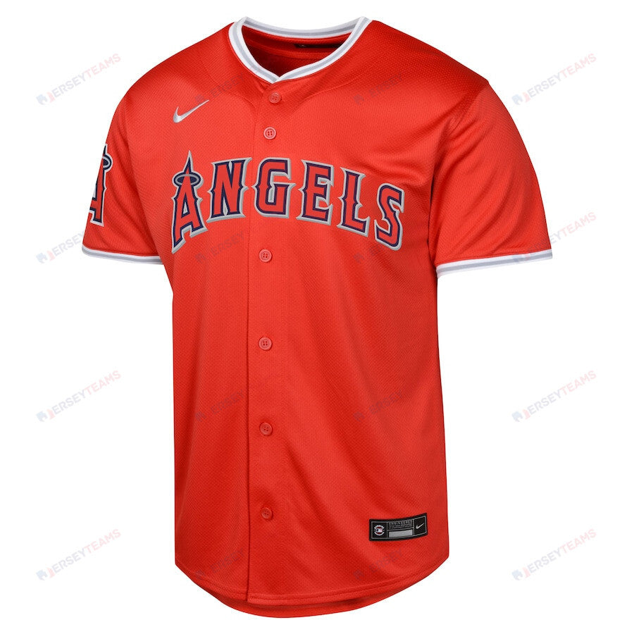 Los Angeles Angels Alternate Limited YOUTH Jersey - Red