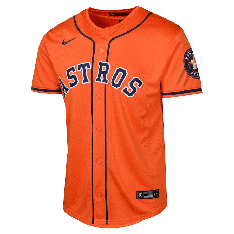 Houston Astros Alternate Limited YOUTH Jersey - Orange