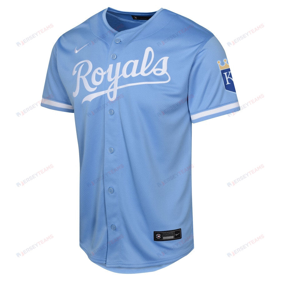 Kansas City Royals Alternate Limited YOUTH Jersey - Light Blue