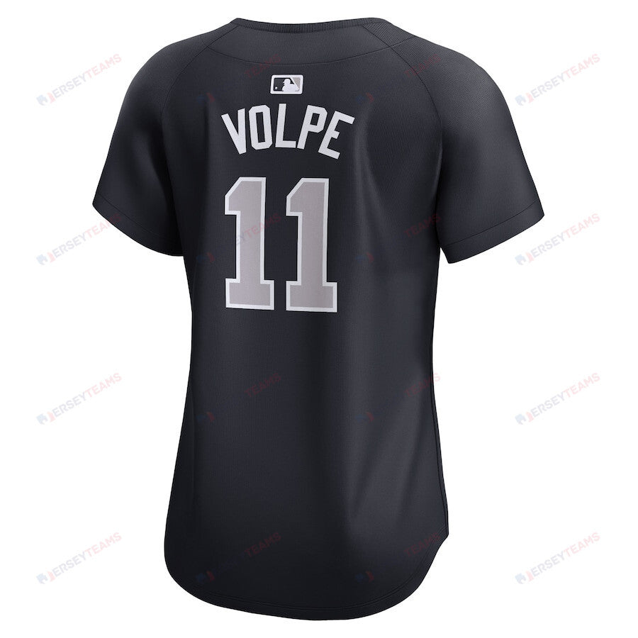 Anthony Volpe 11 New York Yankees Alternate Limited Women Jersey - Navy