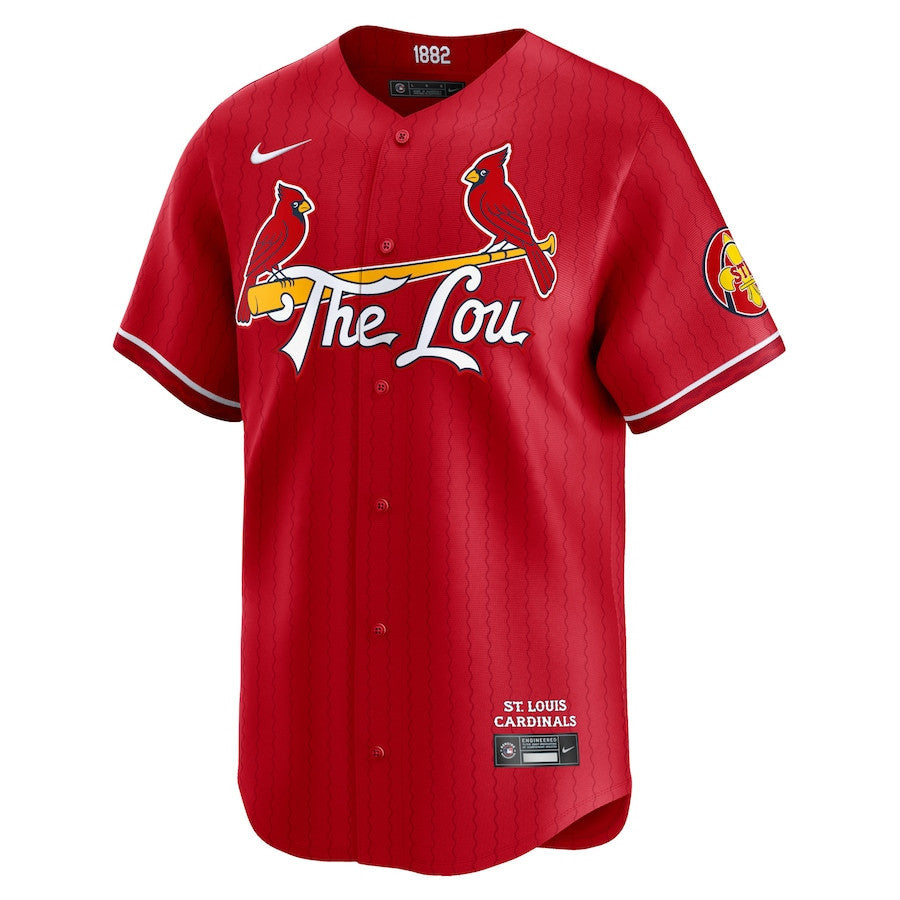 St. Louis Cardinals 2024 City Connect Limited Men Jersey - Red