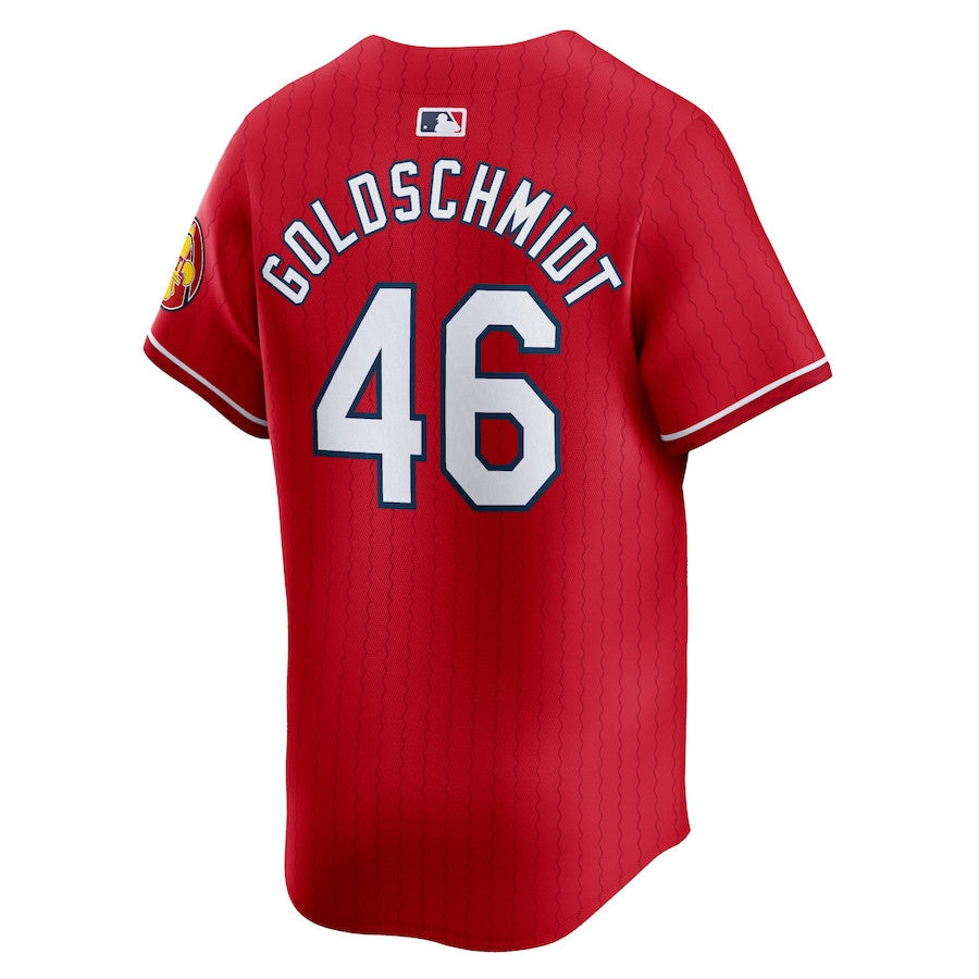 Paul Goldschmidt 46 St. Louis Cardinals 2024 City Connect Limited Men Jersey - Red