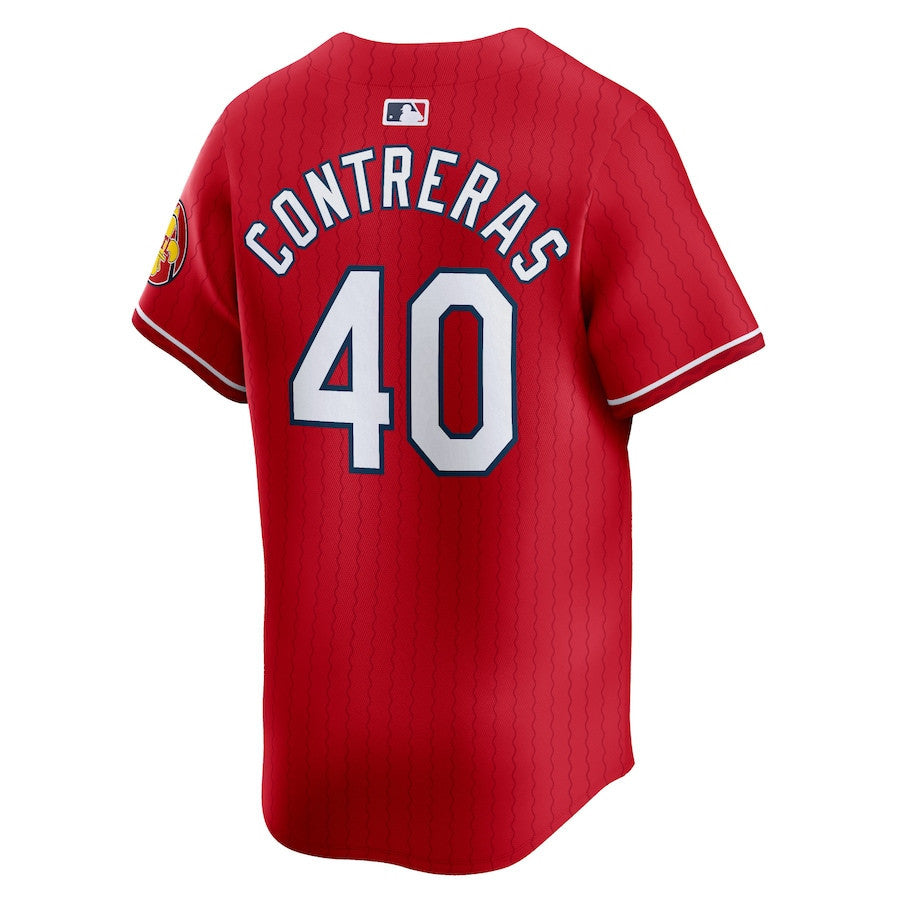 Willson Contreras 40 St. Louis Cardinals 2024 City Connect Limited Men Jersey - Red