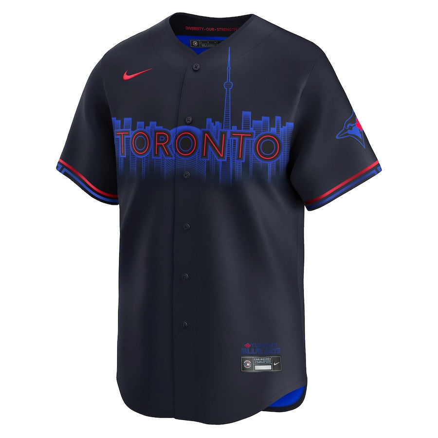 Toronto Blue Jays 2024 City Connect Limited Player Men Jersey - Black