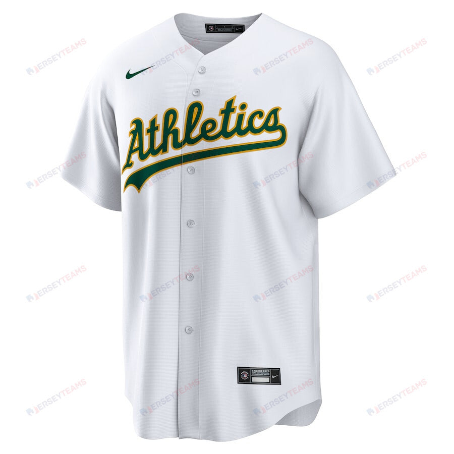 Brent Rooker 25 Oakland Athletics Home Men Jersey - White