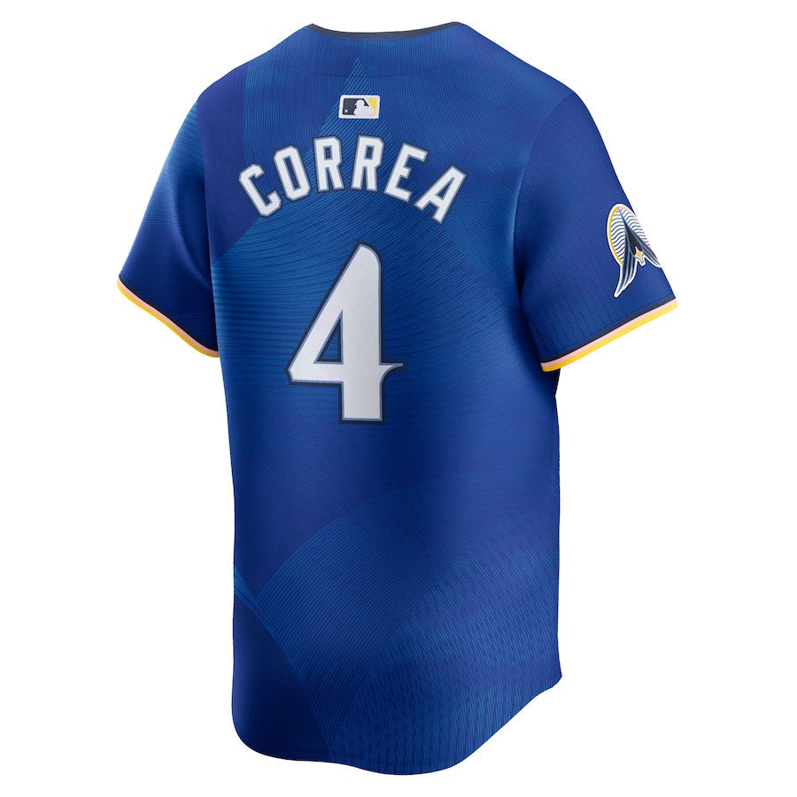 Carlos Correa 4 Minnesota Twins 2024 City Connect Limited Men Jersey - Royal