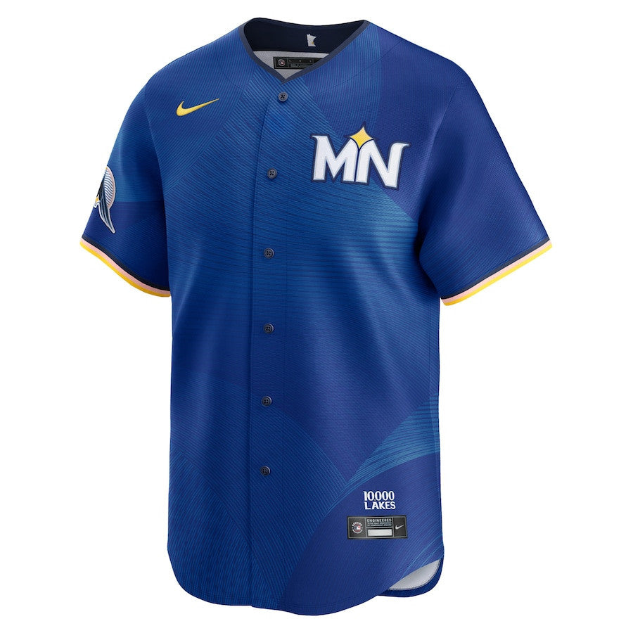 Carlos Correa 4 Minnesota Twins 2024 City Connect Limited Men Jersey - Royal