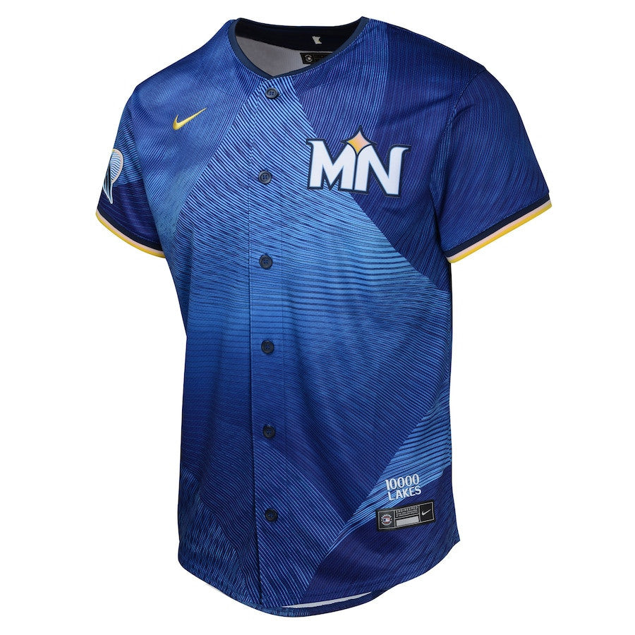 Carlos Correa 4 Minnesota Twins 2024 City Connect Limited YOUTH Jersey - Royal