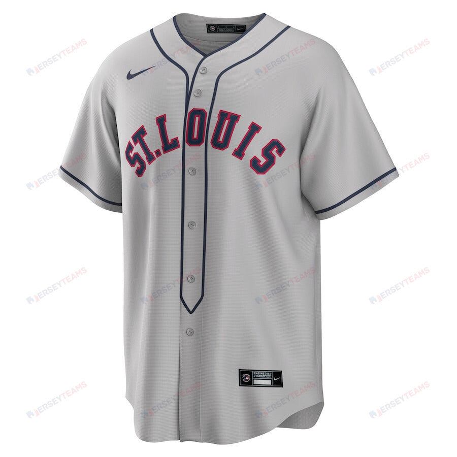 Nolan Arenado 28 St. Louis Cardinals 2024 Rickwood Classic Player Men Jersey - Gray