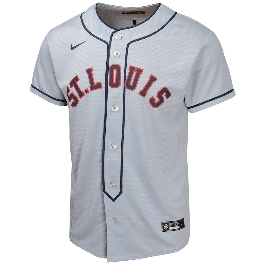 Nolan Arenado 28 St. Louis Cardinals 2024 Rickwood Classic Limited Player YOUTH Jersey - Gray