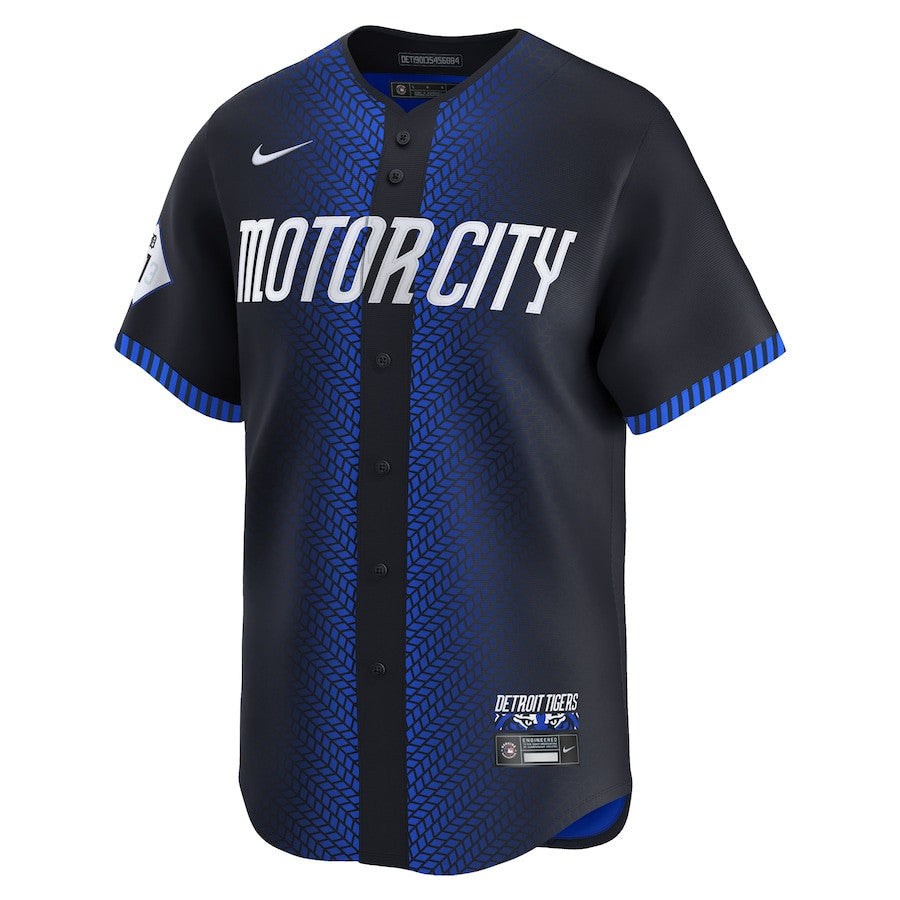 Mark Canha 21 Detroit Tigers 2024 City Connect Limited Men Jersey - Navy