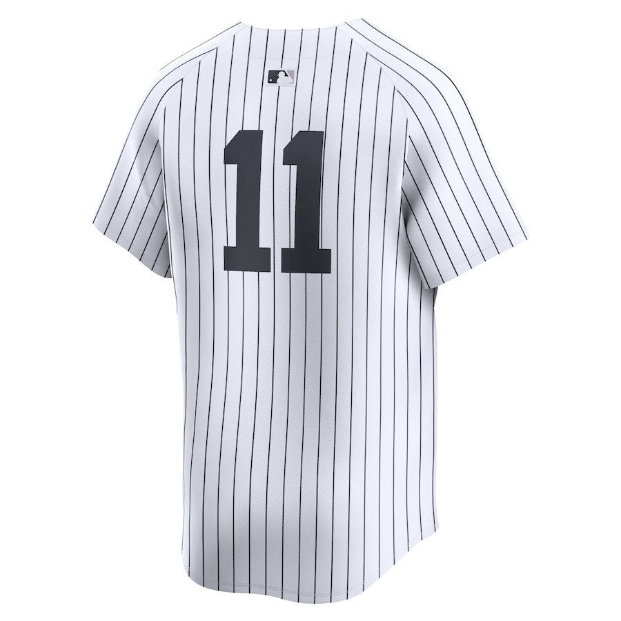 Anthony Volpe 11 New York Yankees 2024 World Series Home Limited Men Jersey - White
