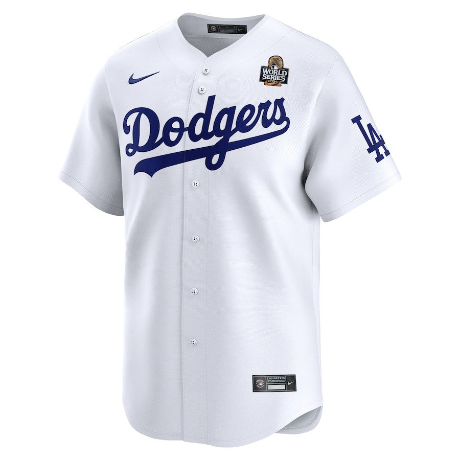 Los Angeles Dodgers 2024 World Series Limited Men Jersey - White