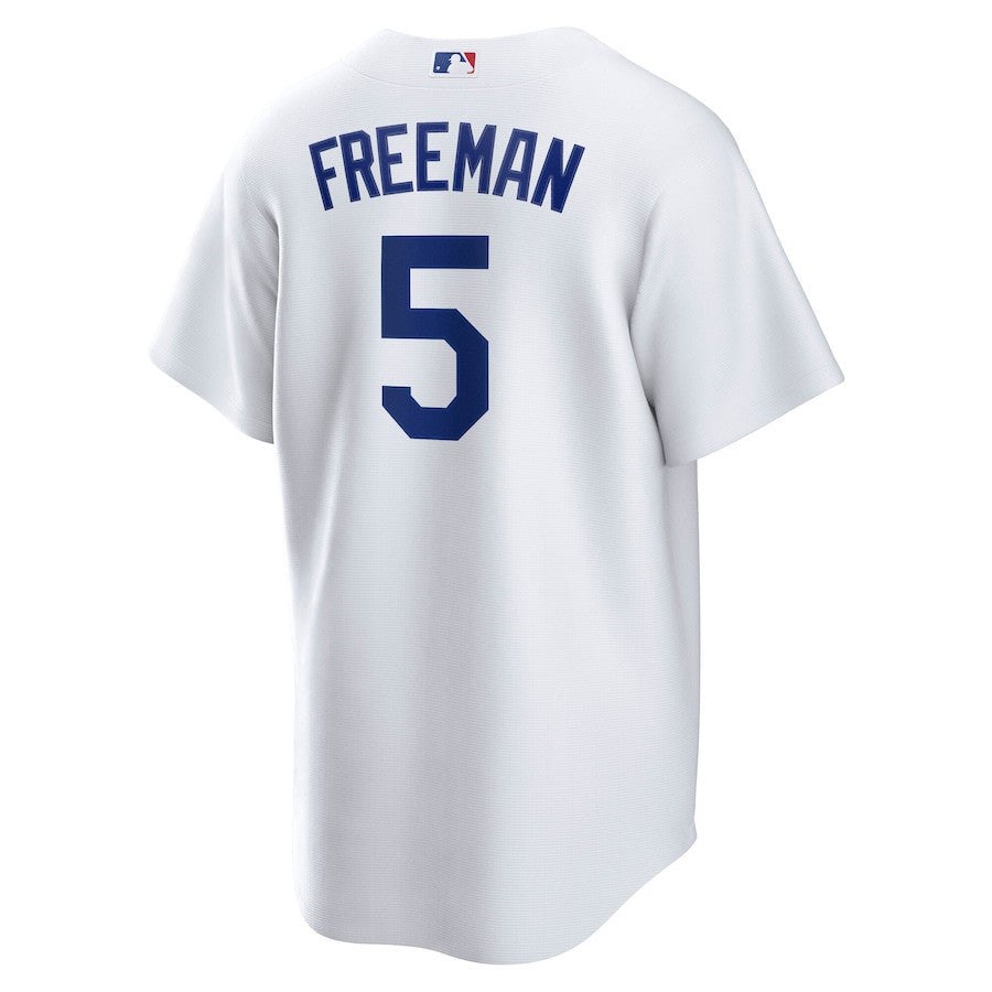Freddie Freeman 5 Los Angeles Dodgers 2024 World Series Home Player Men Jersey - White