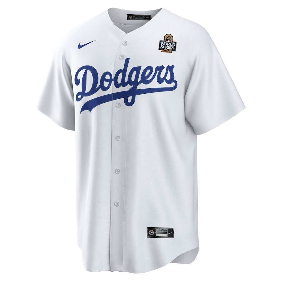 Freddie Freeman 5 Los Angeles Dodgers 2024 World Series Home Player Men Jersey - White