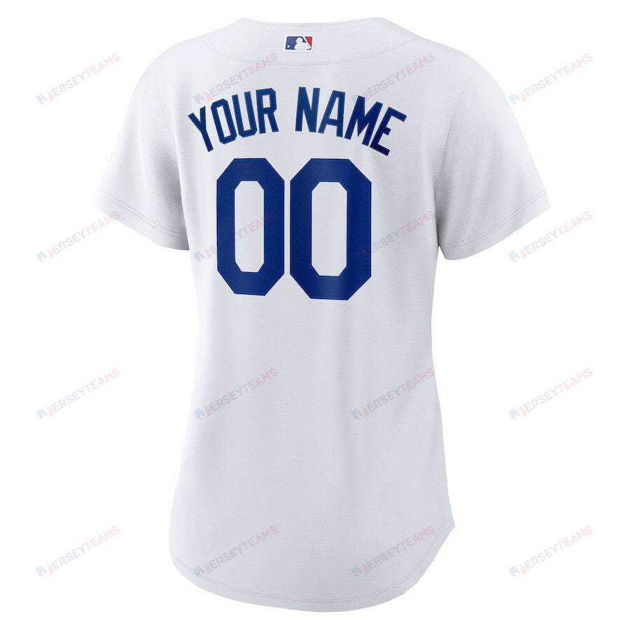 Los Angeles Dodgers Women's 2024 World Series Home Custom Jersey - White
