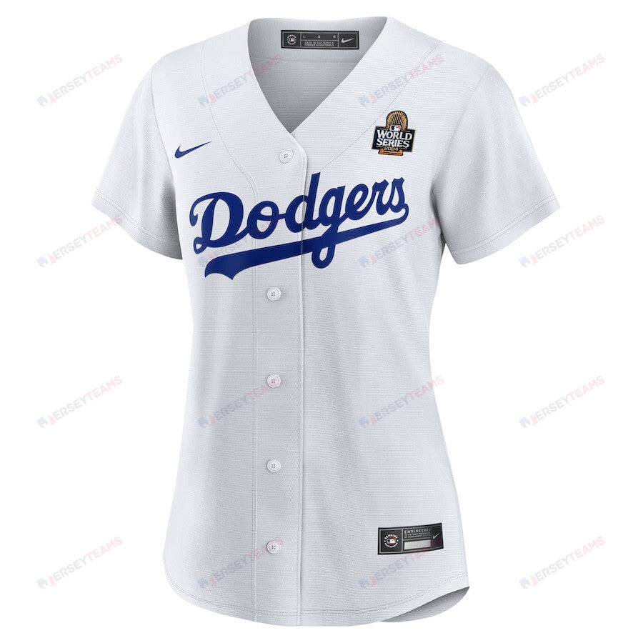 Shohei Ohtani 17 Los Angeles Dodgers Women's 2024 World Series Home Jersey - White