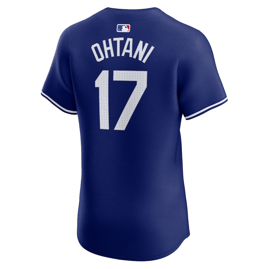 Shohei Ohtani 17 Los Angeles Dodgers 2024 World Series Alternate Elite Player Men Jersey - Royal