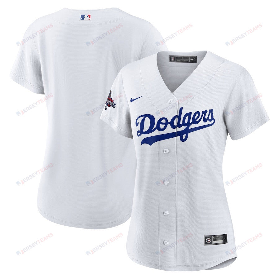 Los Angeles Dodgers Women's 2024 World Series Champions Home Player Jersey - White