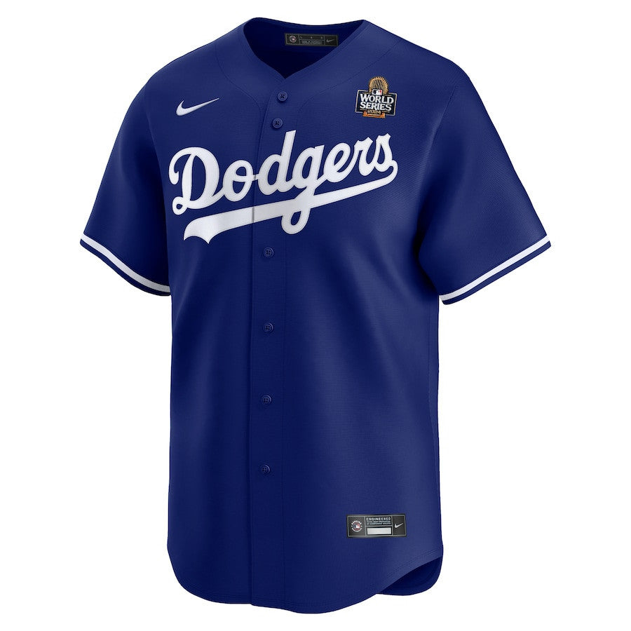 Los Angeles Dodgers 2024 World Series Home Limited Men Jersey - Royal