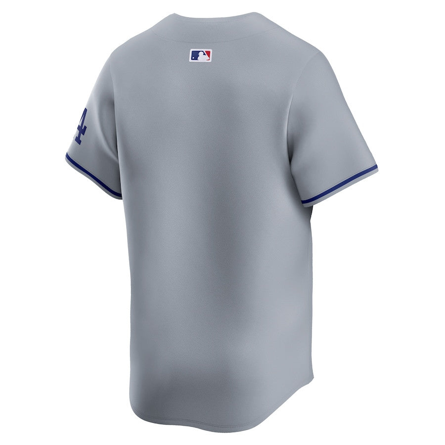 Los Angeles Dodgers 2024 World Series Road Limited Men Jersey - Gray