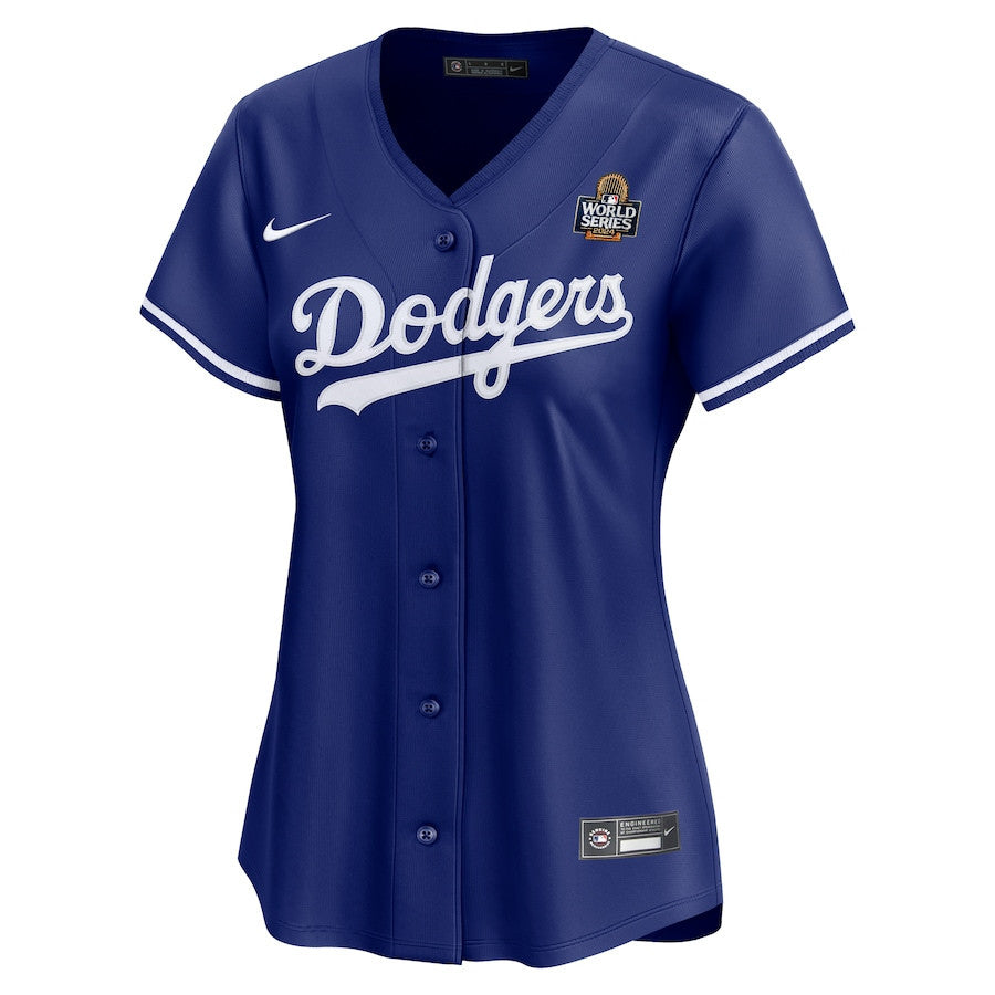 Los Angeles Dodgers Women's 2024 World Series Alternate Limited Jersey - Royal